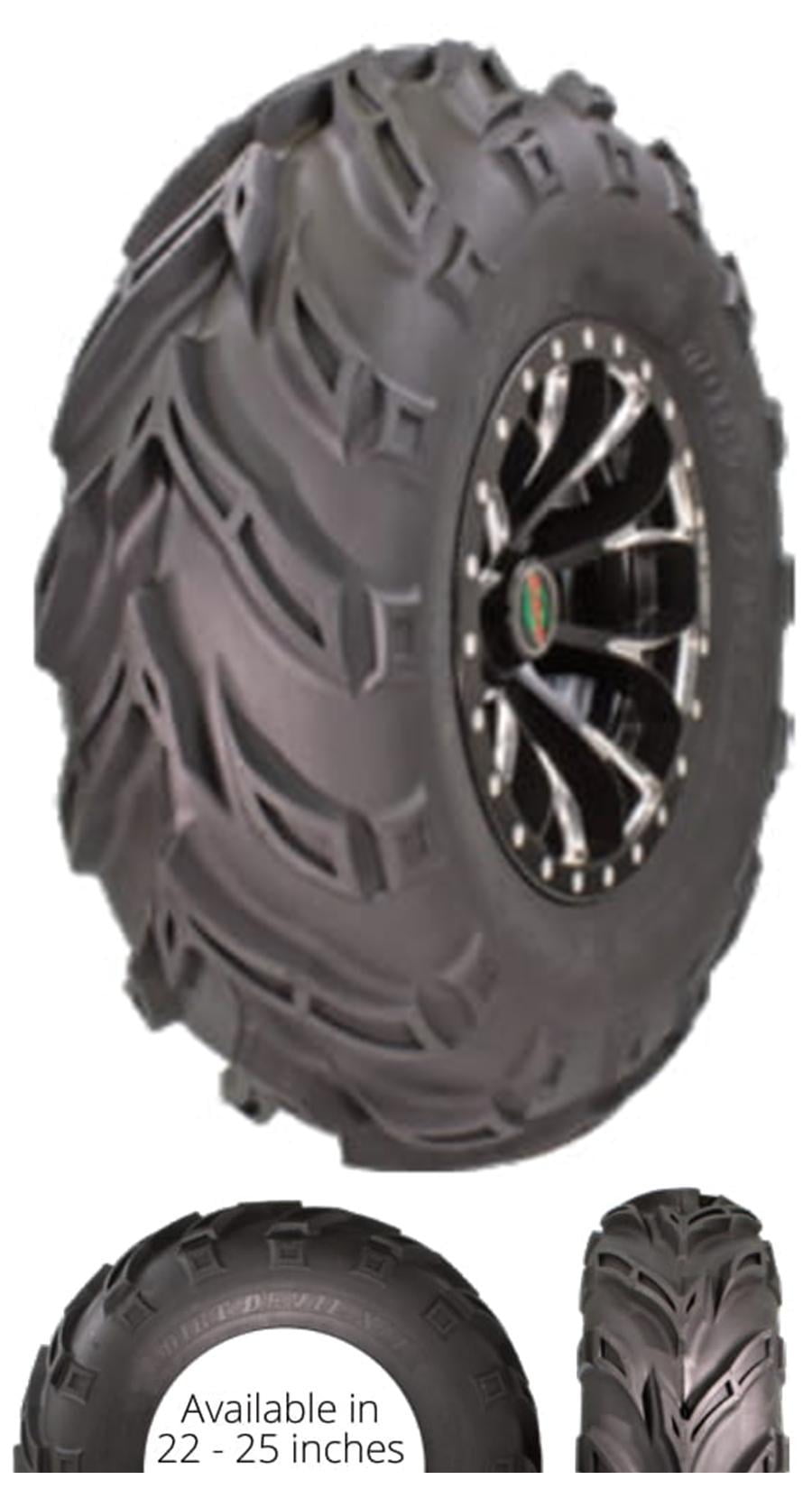 GBC Dirt Devil Bias ATV Tire 25x12-9 