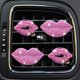 thumbnail image 1 of 4 clips de ventilación de labios, ambientador de labios brillantes para coche, clips de ventilación para mujer, clips de ventilación para difusor de coche de diamante, accesorios de coche de color ro JAMW Sencillez, 1 of 5