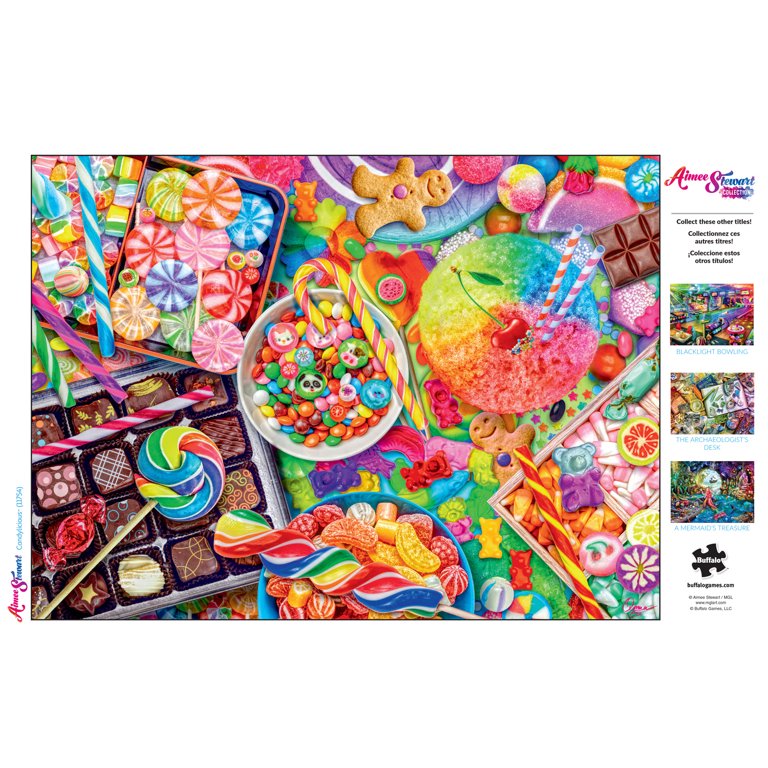 Buffalo Games Aimee Stewart Candylicious 1000 Pieces Jigsaw Puzzle