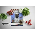 thumbnail image 2 of Carolines Treasures PPP3155LCB Pug Veggie Chef Glass Cutting Board Large, 12H x 16W, multicolor, 2 of 2