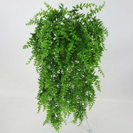 ZeAofa Vivid Artificial Green Plant Home Garden Decoration Wall Hanging Fake Vines Gift