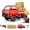Red, variant on QENASHAING Mist Spray RC Truck, 240 Min Playtime with USB Charging, Durable ABS Shell for Rough Play, Cool Water Spraying Toy for Kids' Imaginative Games