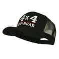 thumbnail image 2 of 4 x 4 Off Road Embroidered Mesh Back Cap - Black OSFM, 2 of 5