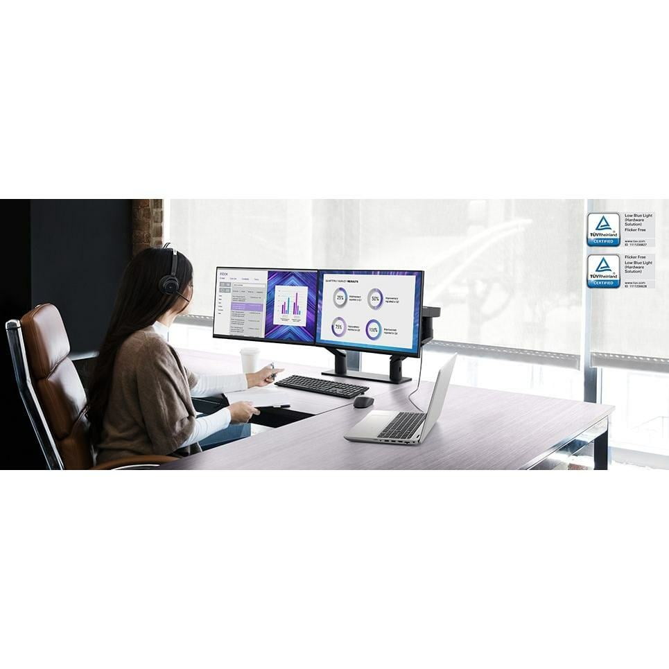 Dell P2222H 21.5" Full HD WLED LCD Monitor - 16:9 - Black, Silver, Black, Silver