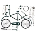 thumbnail image 5 of Kokiya Retro Bike Model Tabletop Decor Simulation Delicate Mountain Bike Detachable for detachable green, 5 of 7