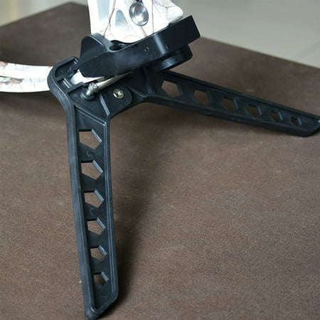Melantax Black Archery Bow Stand Bracket Legs for 3D Shooting Range Target Hunting Compound Bow Stand Bracket