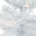 thumbnail image 4 of Northlight Pre-Lit Slim Woodbury White Pine Artificial Christmas Tree - 2' - Clear Lights, 4 of 6