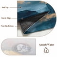 thumbnail image 6 of Abstract Marble Texture Washable Area Rug 2x3 111 Gradient Mountain Green Forest Art Low-Profile Area Rugs with Non Slip Backing Indoor Floor Carpet for Entrance Living Room Bedroom Home Office, 6 of 9