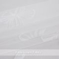 thumbnail image 7 of Floral Embroidered Semi Sheer Curtains, Farmhouse Grommet Voile Curtain, 7 of 7