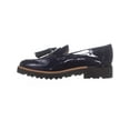thumbnail image 3 of Womens Franco Sarto Carolynn Flat Loafers, Navy, 3 of 5