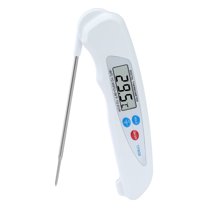 Unique Bargains Digital Meat Thermometer Instant Read Cooking Thermometer White 10.6 Inch