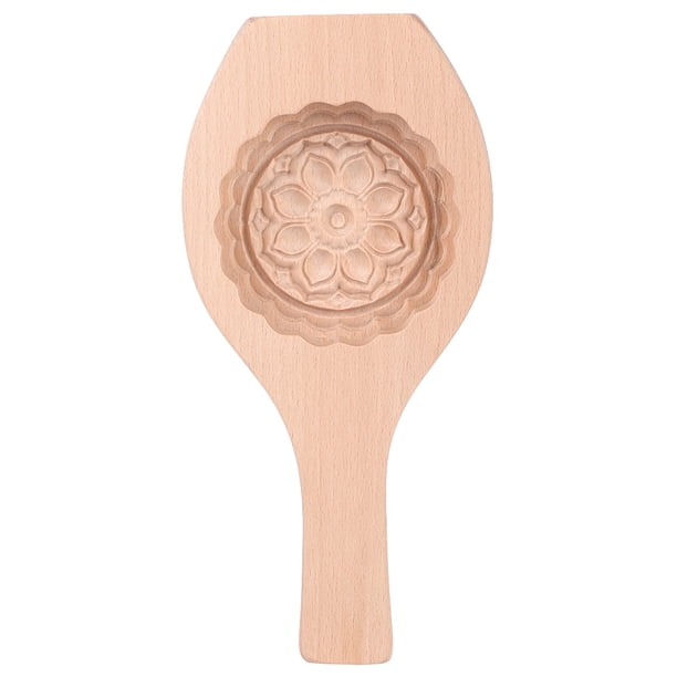Hermoso molde para pastel de luna con diseño de flores para hacer tú mismo, molde para hornear pasteles de judías verdes para el hogar (#06)