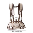 thumbnail image 3 of Pet Carrier Backpack, Portable Dog Carrier Bag with Detachable Leash, Adjustable Shoulder Strap, Hands Free Pet Walking Bag for Small Medium Dogs Outdoor Travel, 3 of 6