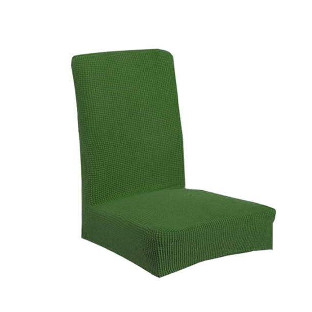 Naiovety 2 piezas de fundas para sillas divididas de grano de maíz, funda protectora sólida, Protector exterior, funda giratoria de estilo Simple para Decoración del hogar Verde Naiovety HA012477-12