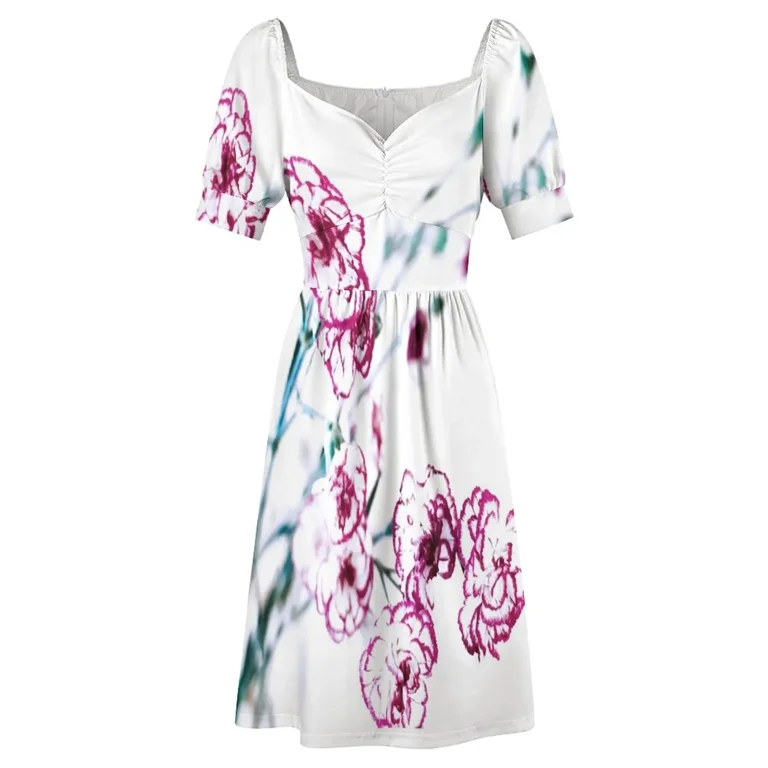 strapless open back dress Carnation – SYAH main image 1