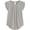 Grey, variant on Women's Plus Size Petal Sleeve Blouse - Round Neck Keyhole Back Pleated Top | Yubnlvae | Plus Size Tops for Women Petal Sleeve Solid Color Blouse Curved (Red | XL)