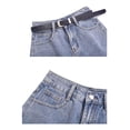 thumbnail image 3 of Short De Mezclilla Stretch Skinny Fit Para Mujer, 3 of 5