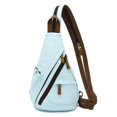 thumbnail image 1 of Mochila bandolera pequeña de lona tipo bandolera Sling Bag KL928, impermeable, 1 of 6