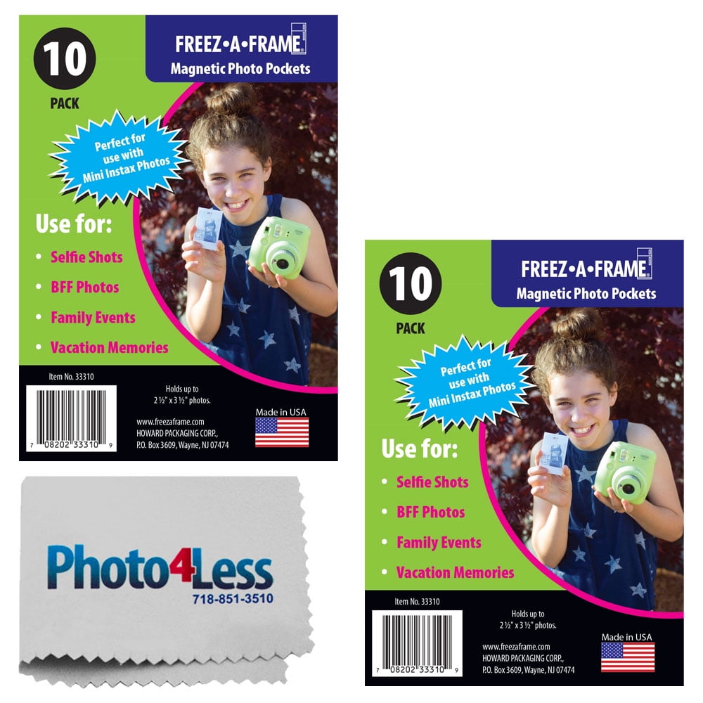 FreezAFrame Photo Pockets For Fuji Mini Instax Photos