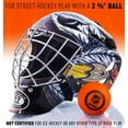 thumbnail image 2 of Franklin Sports GFM 1500 NHL Ducks Goalie Face Mask, 2 of 3