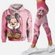 thumbnail image 5 of Conjunto de pantalones deportivos 3D para mujer, conjunto deportivo de Yoga, ropa deportiva de moda rosa, sudadera esencial con capucha, top para mujer 2024, 5 of 5