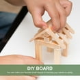 thumbnail image 2 of 5 Pcs Board Unfinished Wood Handcraft Accessories Wooden Plank Crafts Blank Boards, 2 of 6