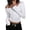 White Shirts, variant on CAIVO Womens Off The Shoulder Tops Summer Blouse Double Lined Tight Long Sleeve Shirt Ruched Mesh Crop Tops Summer Blouse Going Out Tops Summer Blouse Fashionable Solid Color Back To School Dailywear