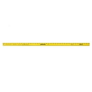 Swanson Tool Co 100 centimeter Bright Yellow Aluminum Meter Stick Straight Edge, Model AE140