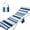 Multicolor Stripe, variant on Catalonia USA Flag Lounge Chair Towel Cover, Large Quick Dry Beach Chair Covers, No Sliding Chaise Cover Towel for Outdoor Travel Pool Patio Sunbathing, Patriotic Themed for Memorial Day, 4th of July