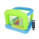 thumbnail image 1 of Castillo Inflable Infantil Verde Brincolin + Bomba Manual, 1 of 5