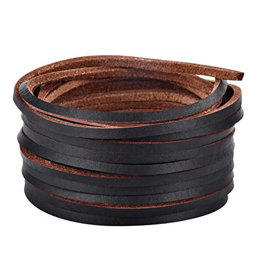 3mm leather genuine round lace genuine round cord leather 3mm 1,3,5 yards. 