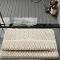 thumbnail image 6 of PPgejGEK Bathroom Rugs Bath Mat for Back of Foot Rubbing Thick Soft Non Slip Water Absorbent Washable Polyester Size 23.6 x 15.75 Inches Beige, 6 of 7