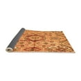 thumbnail image 2 of Ahgly Company Indoor Square Abstract Orange Modern Area Rugs, 8' Square, 2 of 4