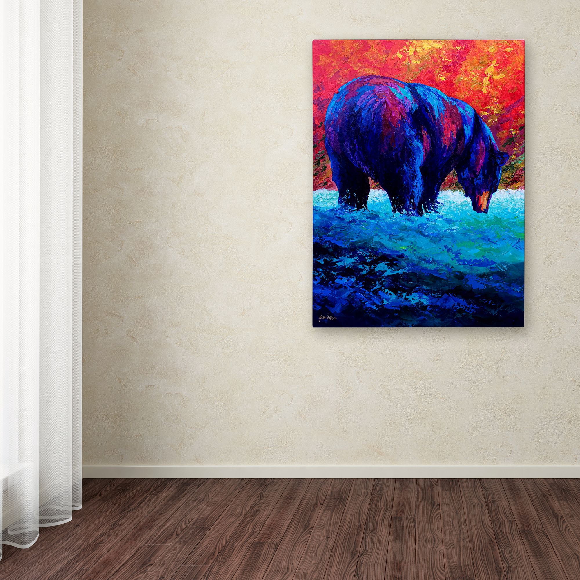 Trademark Fine Art 'Sashimi Daze' Canvas Art by Marion Rose