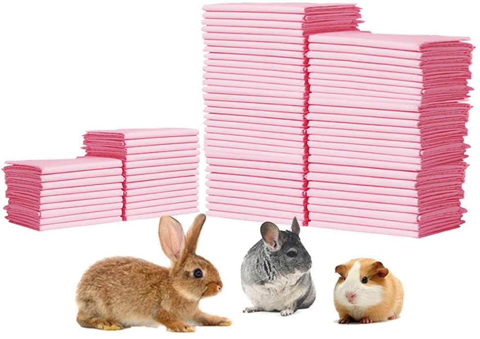 IGUOHAO 100 Pcs Rabbit Pee Pads, 18" x 13" Pet Toilet/Potty Training