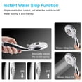 thumbnail image 3 of High Pressure Handheld Shower Head 5 Modes,Removable Hand Held Showerheads ,Chrome Finish Bathroom Faucet Kit ,With 5 FT Stainless steel Hose, 3 of 8
