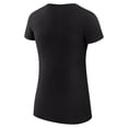 thumbnail image 3 of Women's G-III 4Her by Carl Banks  Black Minnesota Wild Super-Slim Fit Lightweight Heart T-Shirt, 3 of 3
