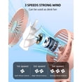 thumbnail image 3 of Ventilador de cochecito portátil KIDEE para bebé con pantalla LED, 3 of 8
