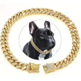thumbnail image 2 of . Collar Sparkldog Con Cadena Cubana Para Perros De 13 Mm, 2 of 7