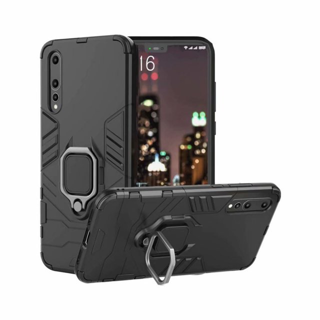 Hybrid Heavy Duty Protection Shockproof Defender Kickstand Armor Case Cover for Huawei P20 Pro/P20 Pro(2018)
