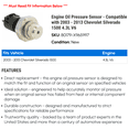 thumbnail image 2 of Engine Oil Pressure Sensor - Compatible with 2003 - 2013 Chevrolet Silverado 1500 4.3L V6 - Dorman, 2 of 2