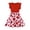 Z31-Red, variant on Gaexia Dresses for Girls ,Toddler Children Girls Short Sleeve Cartoon Prints Dresses Dress Clothes (White,4-5 Years)