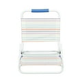 thumbnail image 2 of Mainstays Beach Sand Chair, Dots, New, 50% Recycled Polyester, 2 of 8