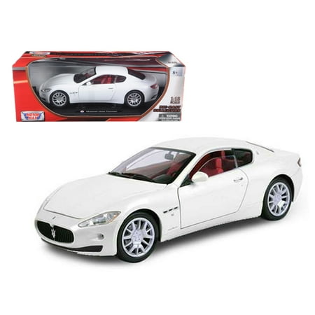 Maserati GT Gran Turismo White 1/18 Diecast Car Model by (Gran Turismo 1 Best Car)