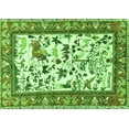 thumbnail image 1 of Ahgly Company Indoor Rectangle Animal Green Traditional Area Rugs, 8' x 12', 1 of 1