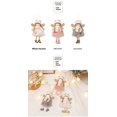 thumbnail image 5 of 3Pcs Angel Pendant, Christmas Angel Doll Crafts Elves for Gift, Birthday, Wedding, Valentine'S Day Decoration（White, pink, and gray）, 5 of 5