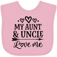 thumbnail image 3 of Inktastic My Aunt and Uncle Love Me Niece Boys or Girls Baby Bib, 3 of 4
