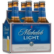 Michelob American Lager Beer 6 pack 12 fl oz Glass Bottles 4.3% ABV