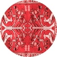 thumbnail image 1 of Ahgly Company Indoor Round Persian Red Traditional Area Rugs, 6' Round, 1 of 4