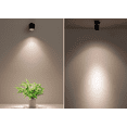 thumbnail image 5 of Projecteur Intérieur Noir, Projecteur de Plafond LED Blanc Réglable (Lumière Blanche Chaude), 5 of 5